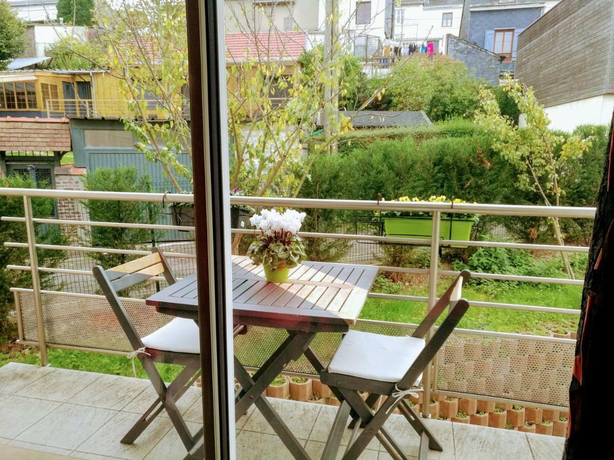 Grand Appartement Proche Chu Ruão Exterior foto